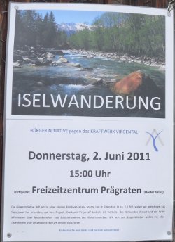 Einladung zur Iselwanderung