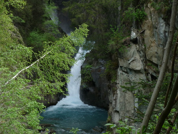 Isel-Wasserfall bei Prägraten