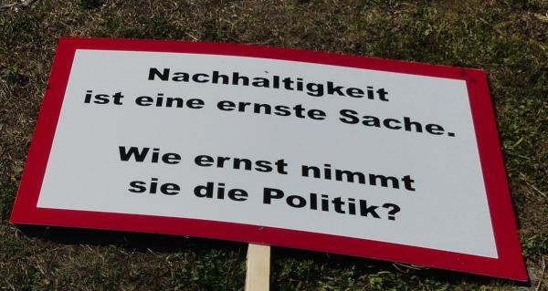 Nachhaltigkeit ist eine ernste Sache