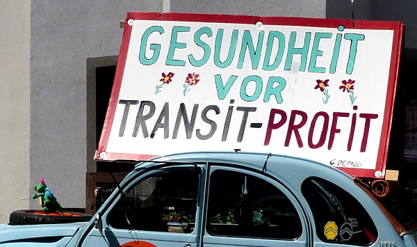 Gesundheit vor Transit-Profit