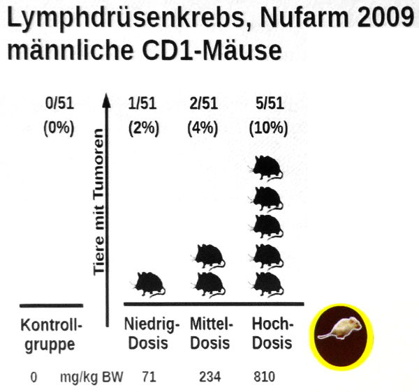 Glyphosat-Vortrag Lymphdrüsenkrebs